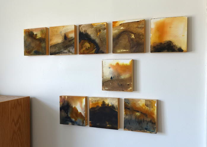 Climate Fires: Installation view